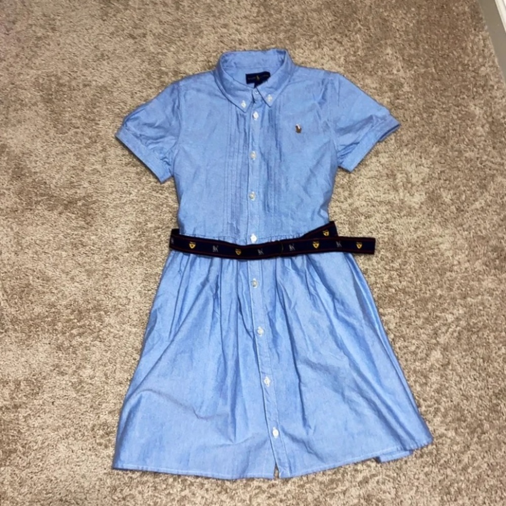 Blue Ralph Lauren dress size 16 (girls)